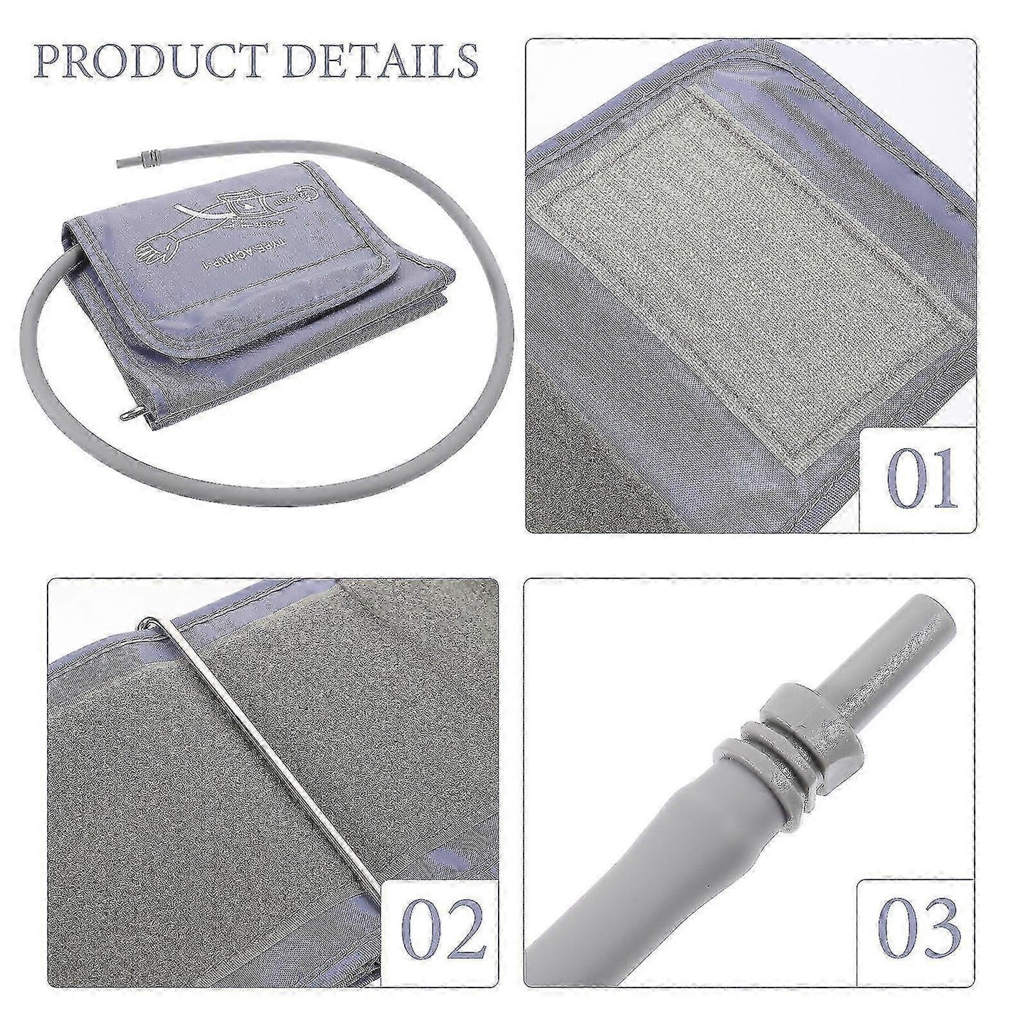 Replacement Large Arm Cuff for Compatible Monitoring Devices