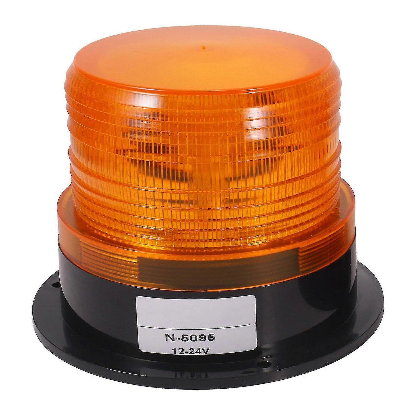 Amber LED Beacon Strobe Lights 2PCS, 12V/24V Emergency Warning Lamp for Truck