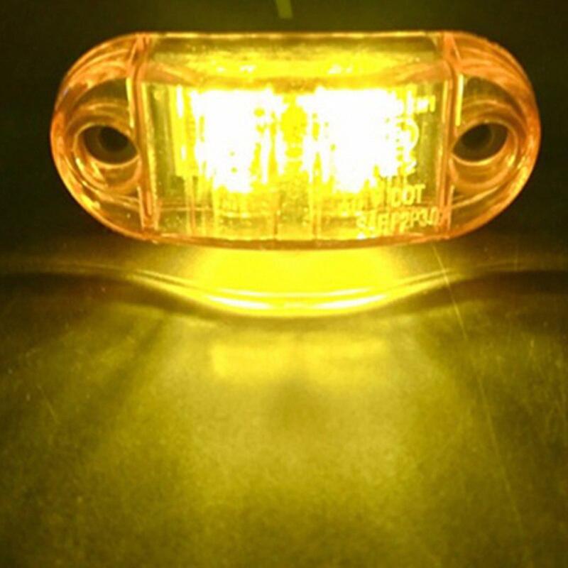 LED Side Marker Lights 1PC, 12V/24V Trailer Truck Warning Tail Lamp