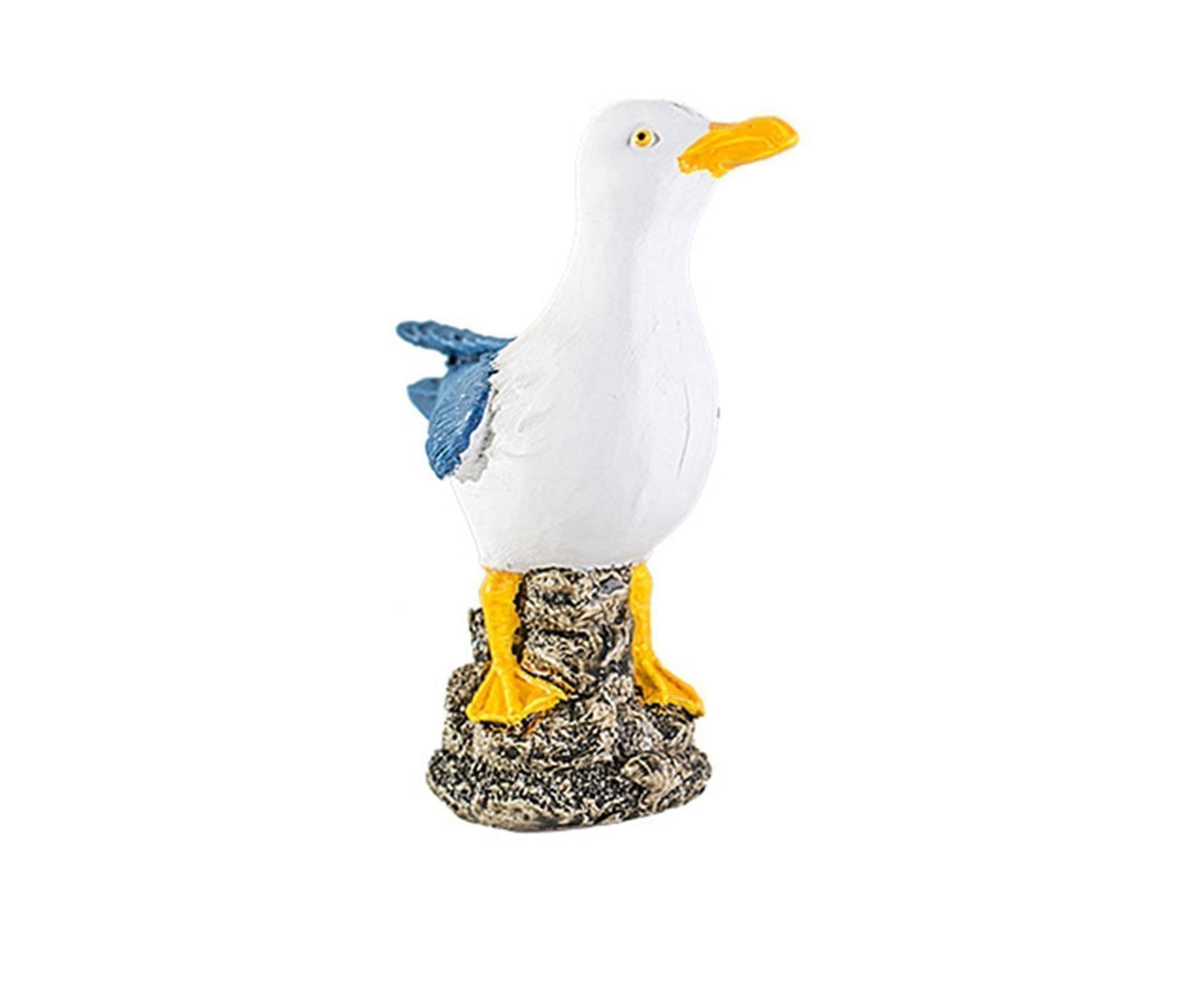 Seagull Figurine for Desktop-Dark Blue