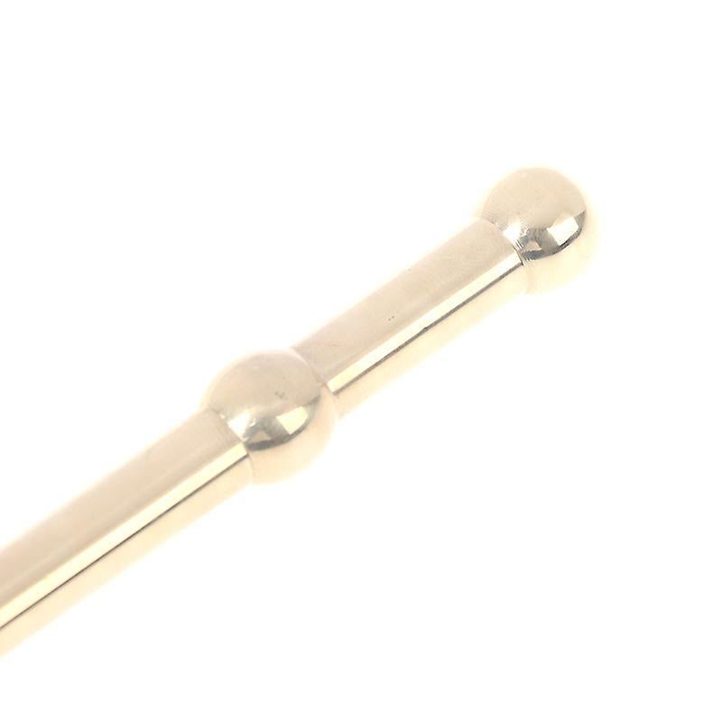 Brass Face & Eye Reflexology Massage Pen, Ear Acupoint Guasha Detecting Stick (1pc)