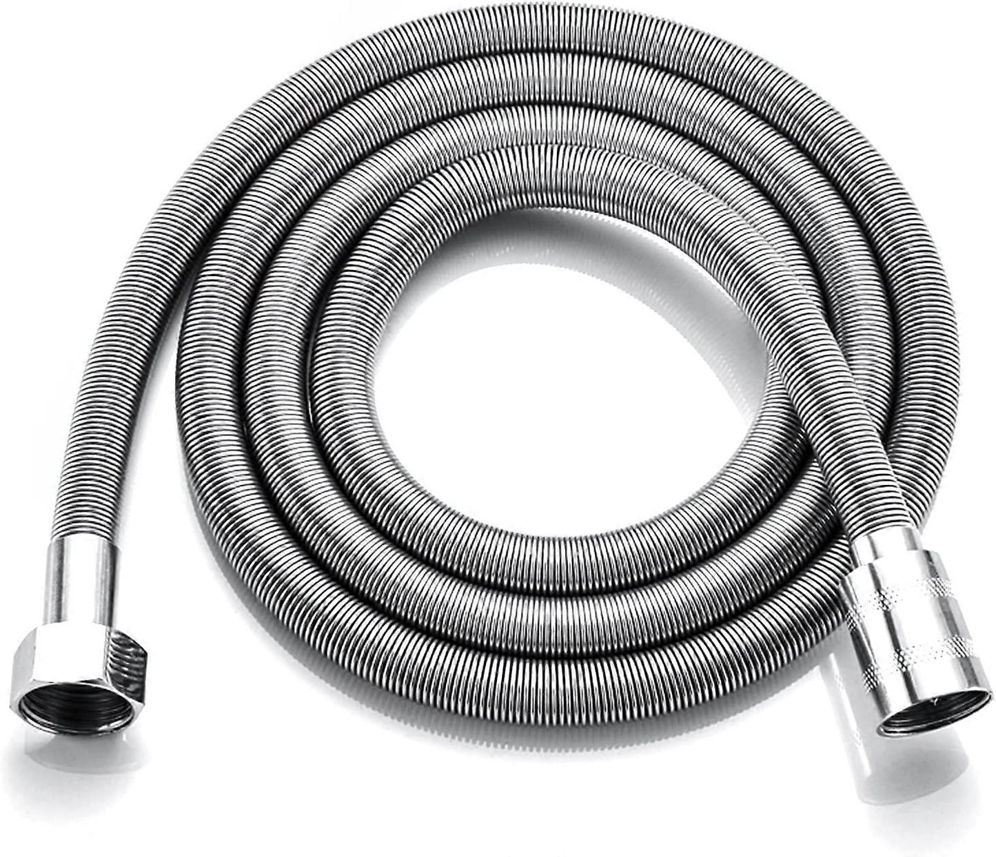 2m Stainless Steel Universal Shower Hose, Flexible Bathroom Replacement Hose