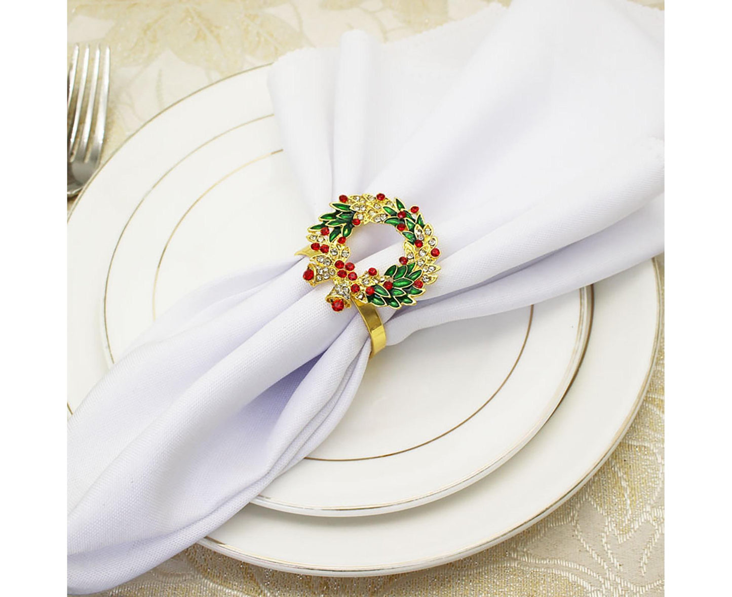 Napkin Buckles Set-Multicolor