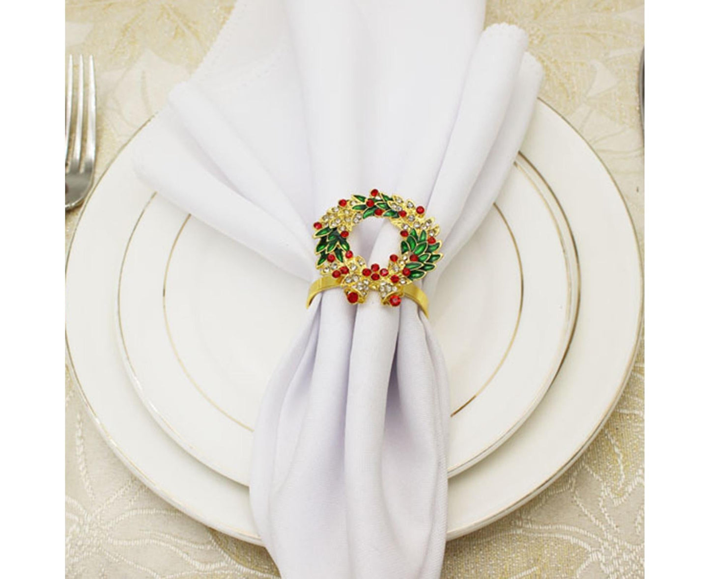 Napkin Buckles Set-Multicolor
