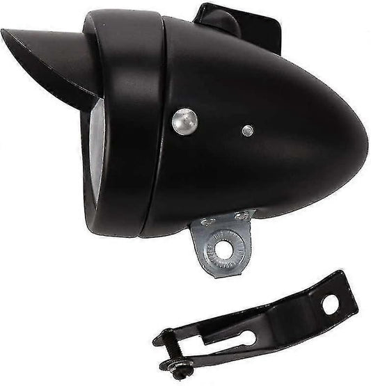 Retro Metal Case Bike Front Light - LED, Battery Powered (AAA not included)