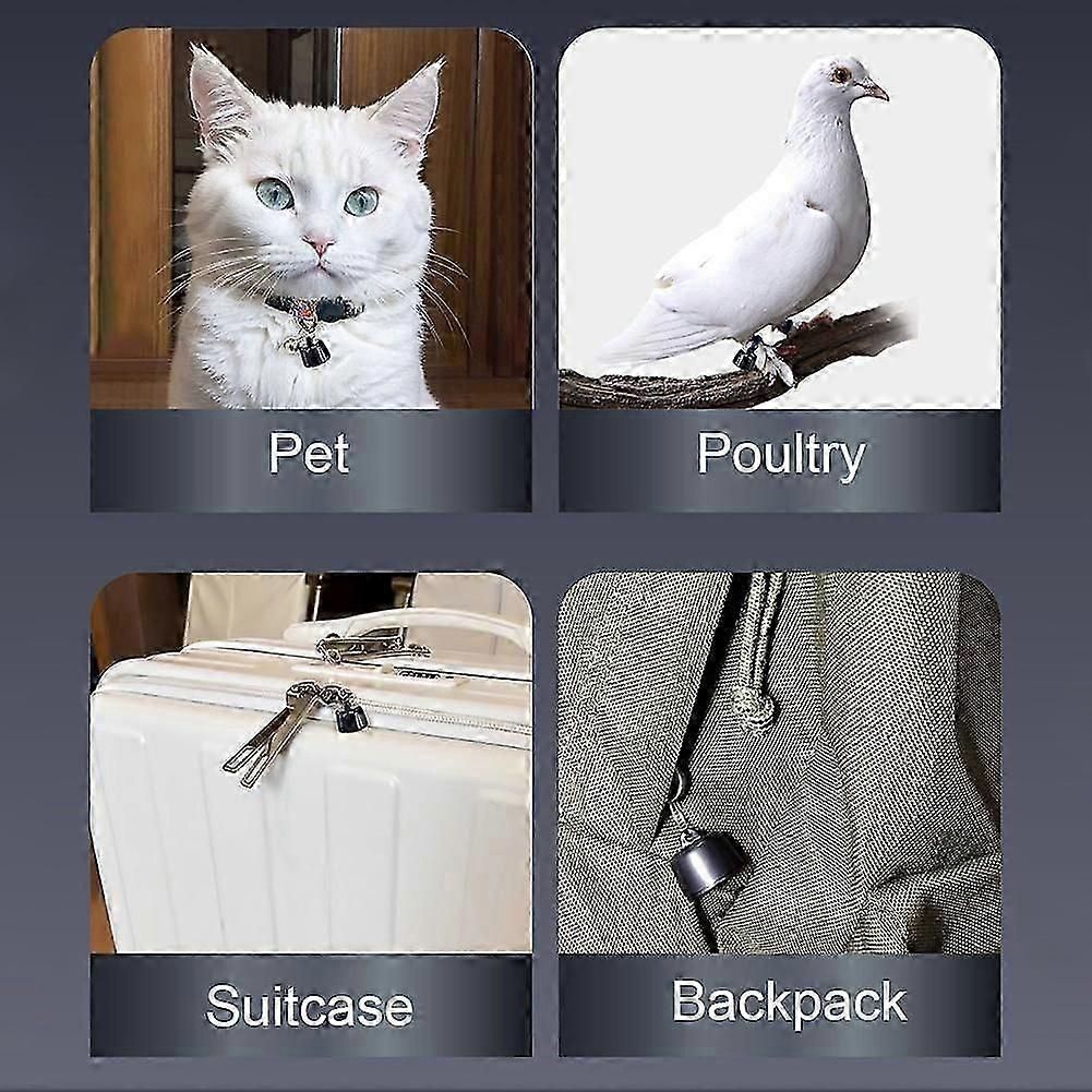 Mini Smart Pet Tracker with Collar - GPS Real-Time Location for Cats