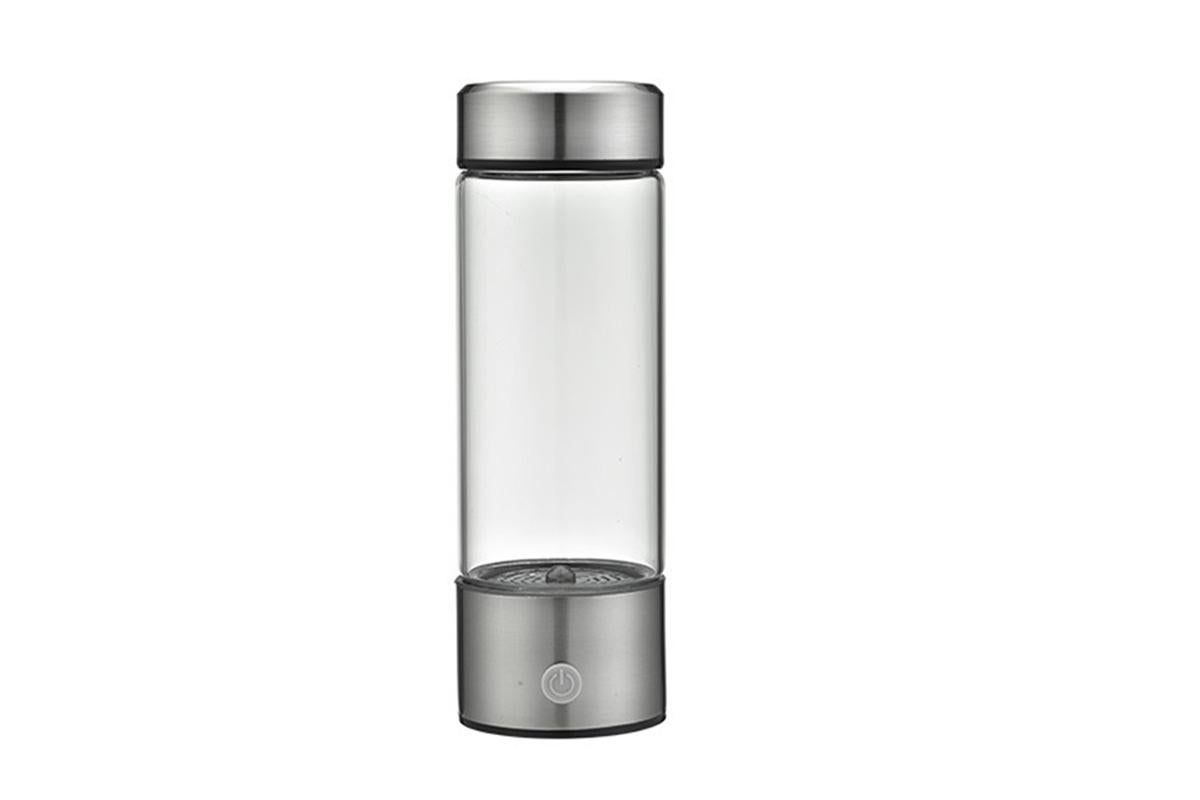 450ml Hydrogen Generator Water Bottle USB Hydrogen Water Ionizer Machine Portable Rechargeable Hydrogen-Infused Water Maker