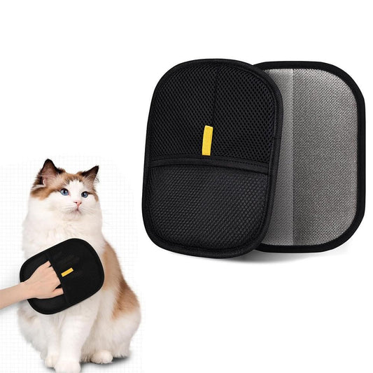 2Pcs Pet Electrostatic Hair Removal Gloves Reusable Grooming Tools