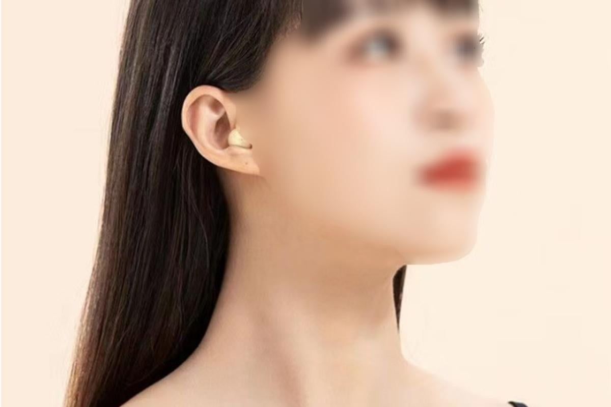 Sleep Earbuds for Side Sleepers Bluetooth Mini In-Ear Headphones for Rest - Skin Tone