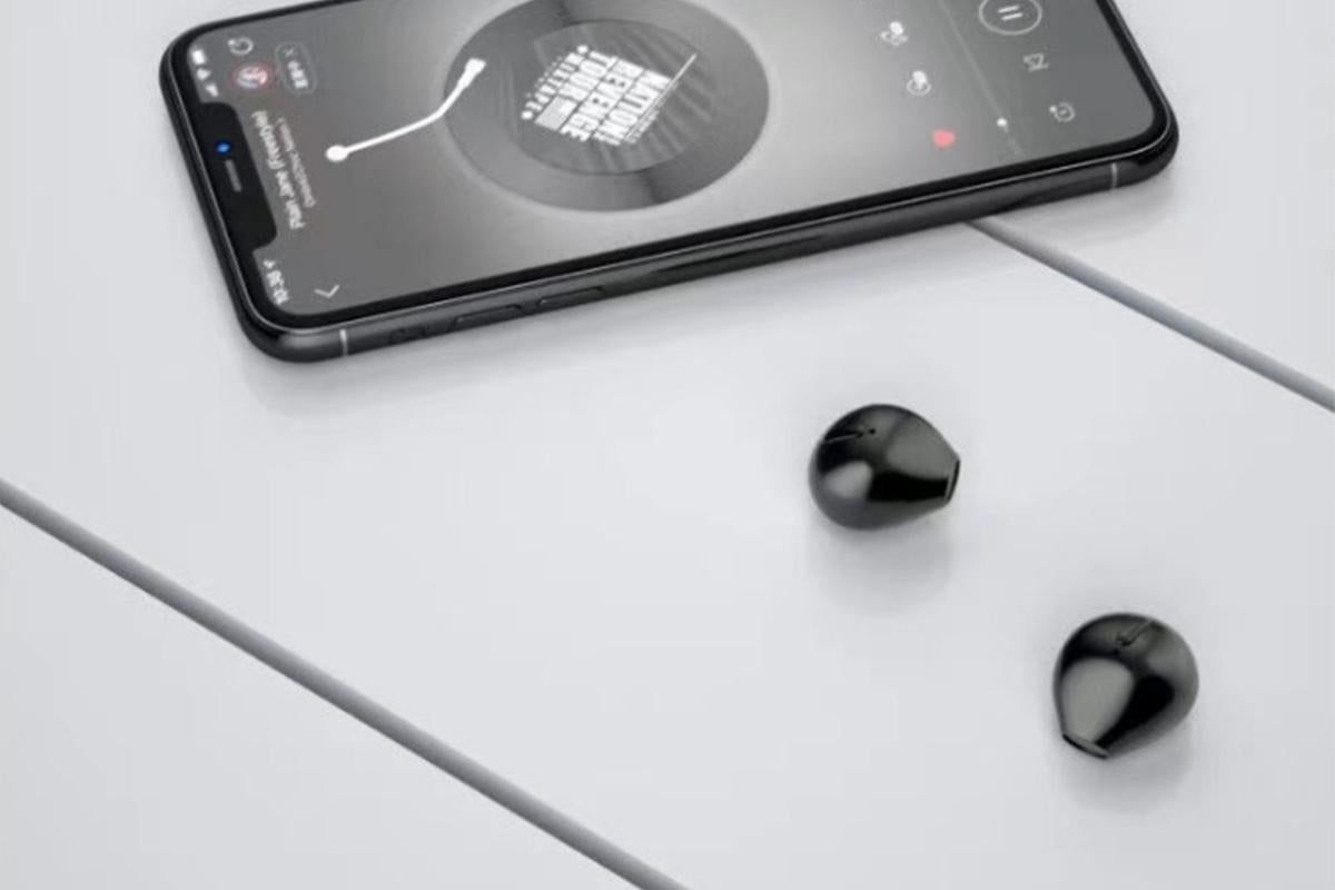Sleep Earbuds for Side Sleepers Bluetooth Mini In-Ear Headphones for Rest - Black