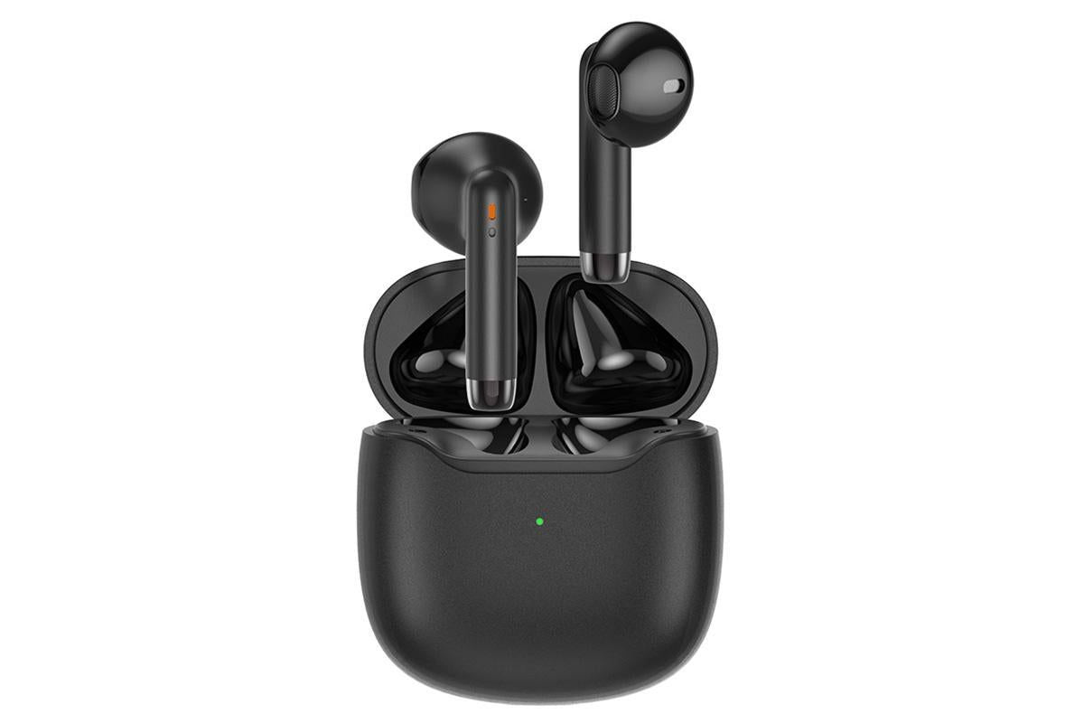 Wireless Earbuds Bluetooth 5.3 In-Ear Headphones with Noise Cancelling Mic IPX7 Waterproof Sports Earphones - Black