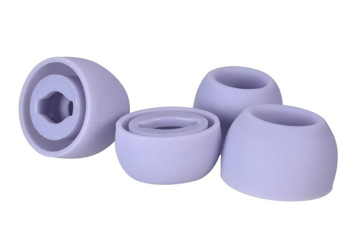 3-Pair Silicone Replacement Ear Tips for Samsung Galaxy Buds Pro - Purple