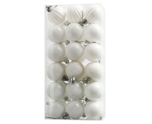 Xmas Party Balls-White