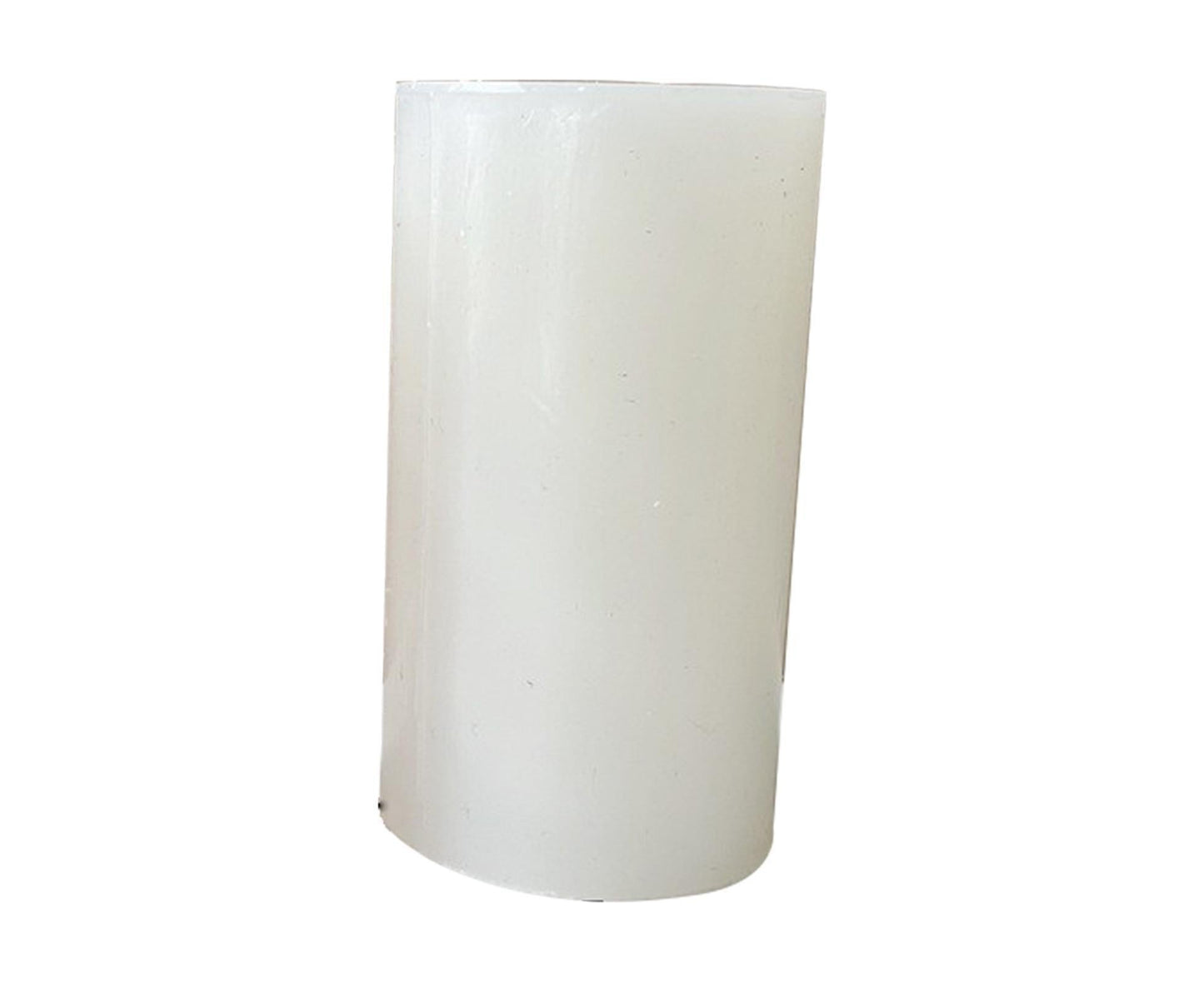 Candle Mold Non-stick DIY Silica Gel Rotating Cylinder Epoxy Resin Mold Home Ornament -White