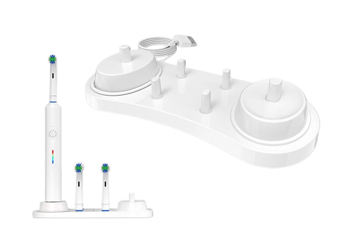 Electric Toothbrush Replacement Charger USB Charger Dock for Braun Oral B Electric Toothbrush Portable Charging Base