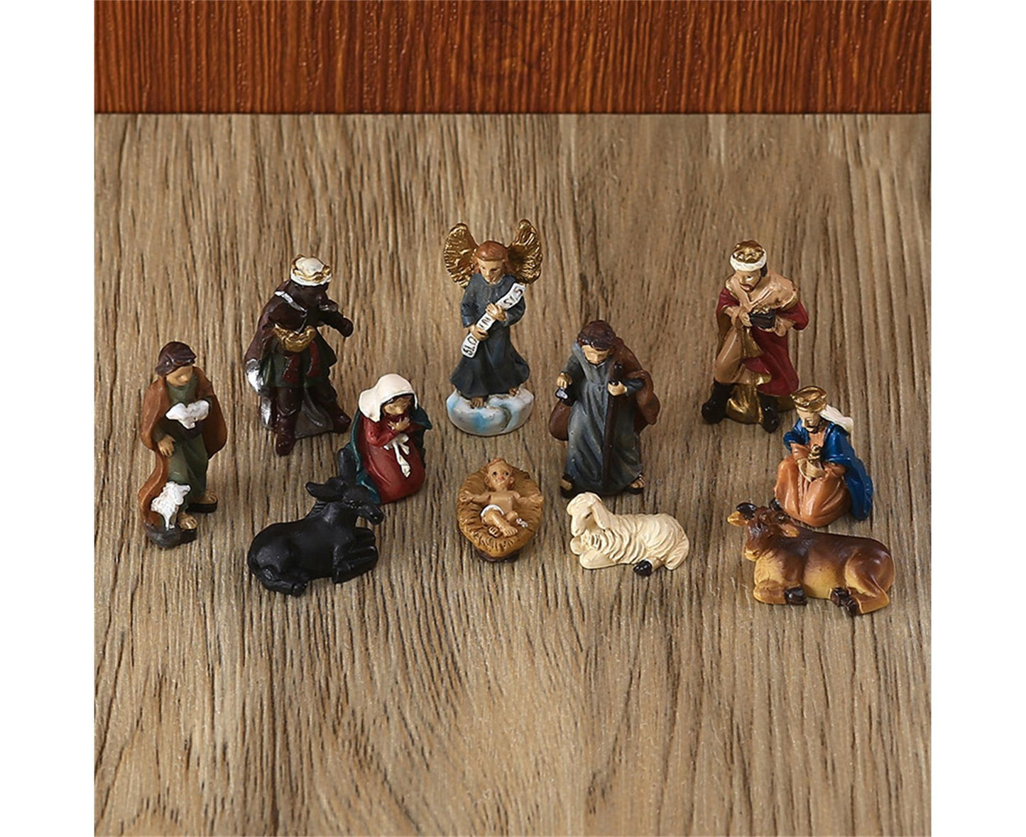Jesus Figurine Set-Multicolor