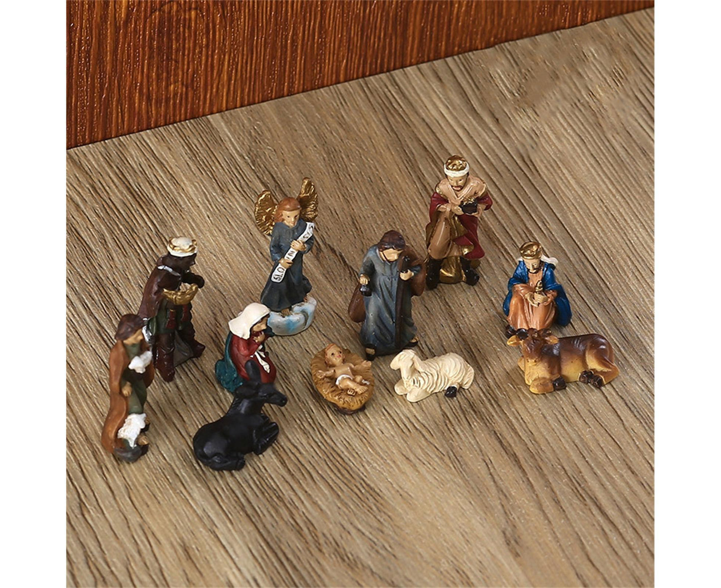 Jesus Figurine Set-Multicolor