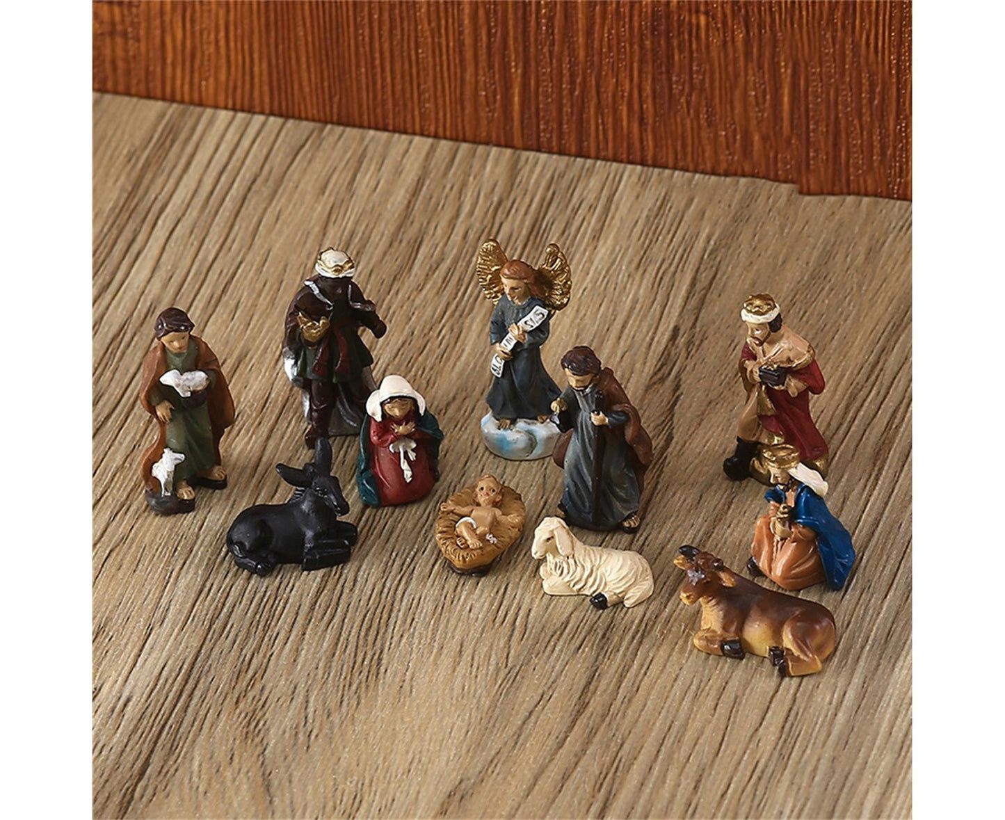 Jesus Figurine Set-Multicolor