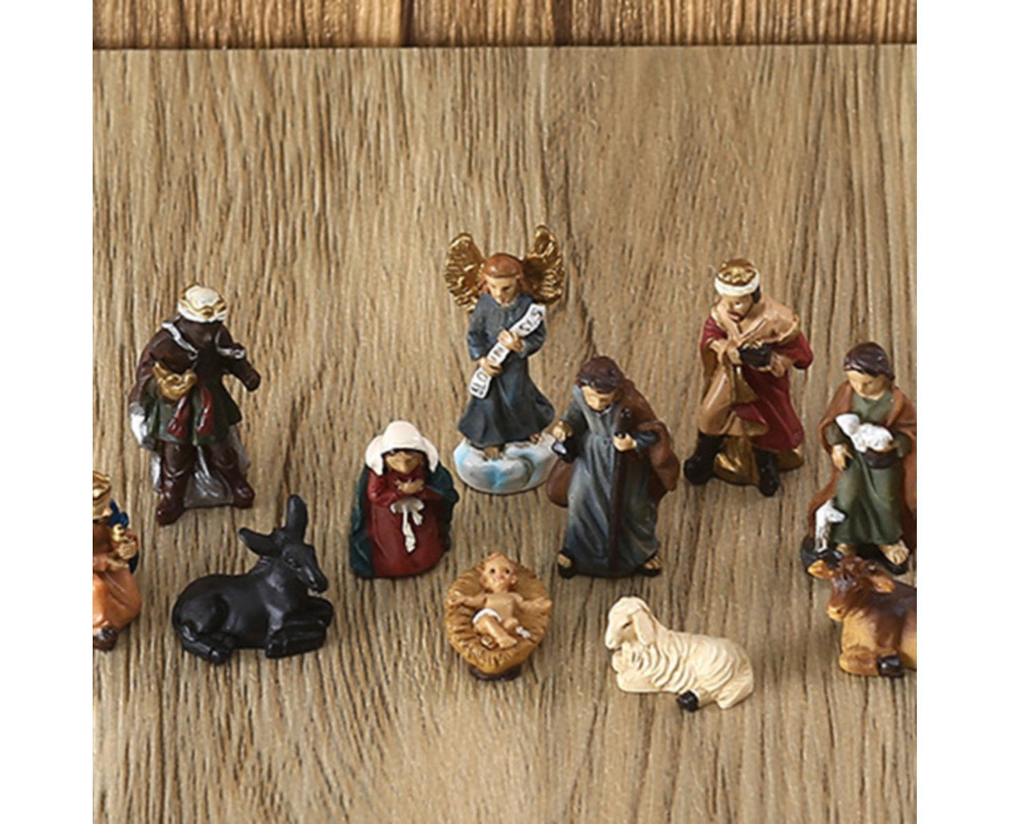 Jesus Figurine Set-Multicolor