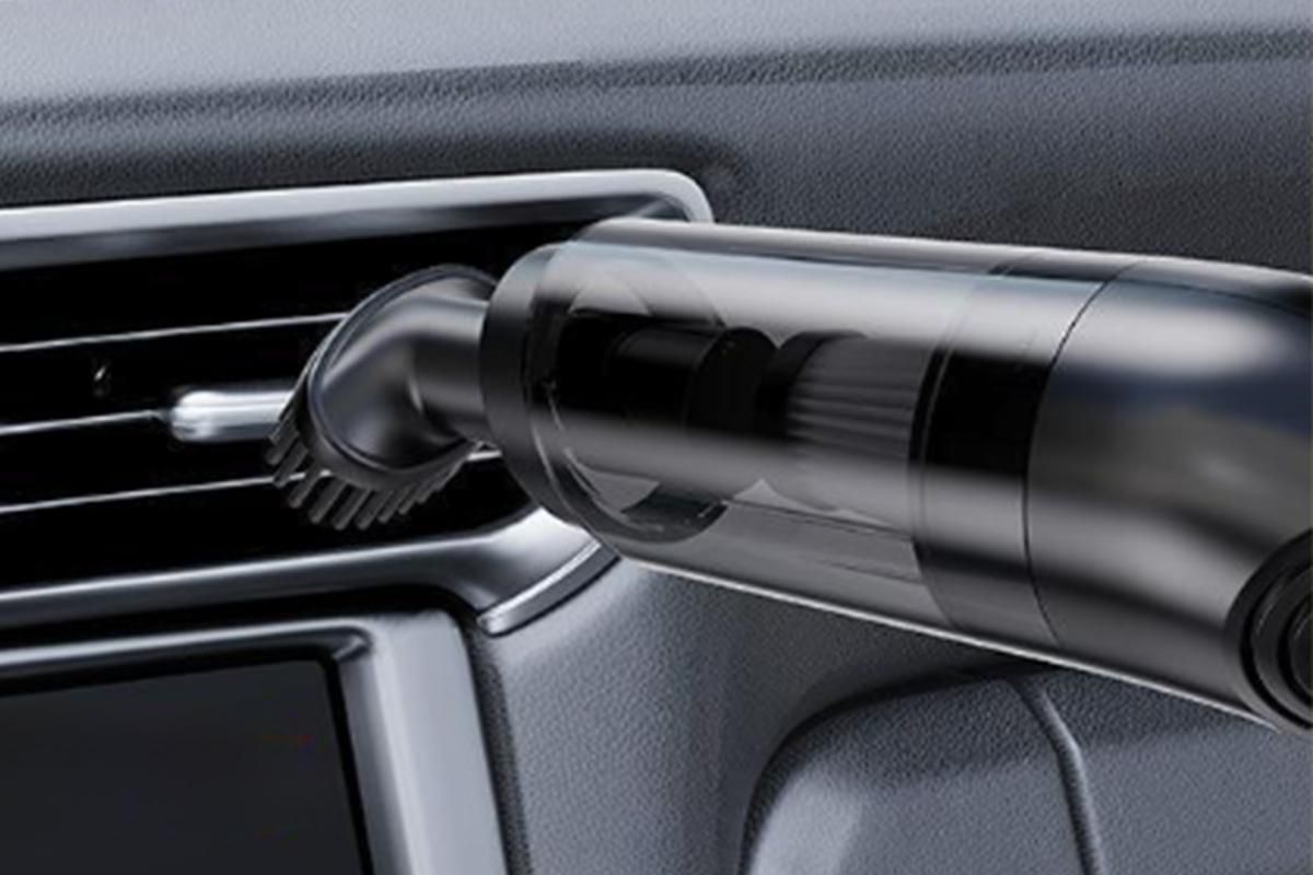 Cordless Handheld Car Vacuum Cleaner 10000Pa Strong Suction USB Rechargeable - Black
