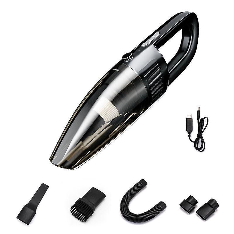 Cordless Handheld Car Vacuum Cleaner 10000Pa Strong Suction USB Rechargeable - White
