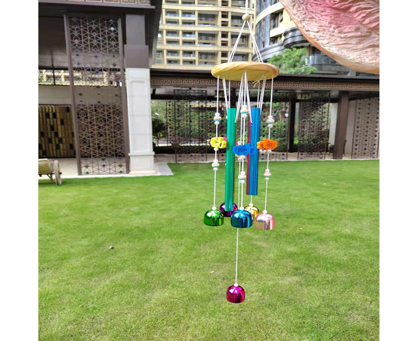Colorful Fish Wind Chime-Multicolor