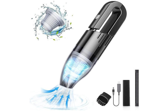 Handheld Car Vacuum Cleaner 4500Pa Vacuum Cleaner and Air Duster for Car Home Office