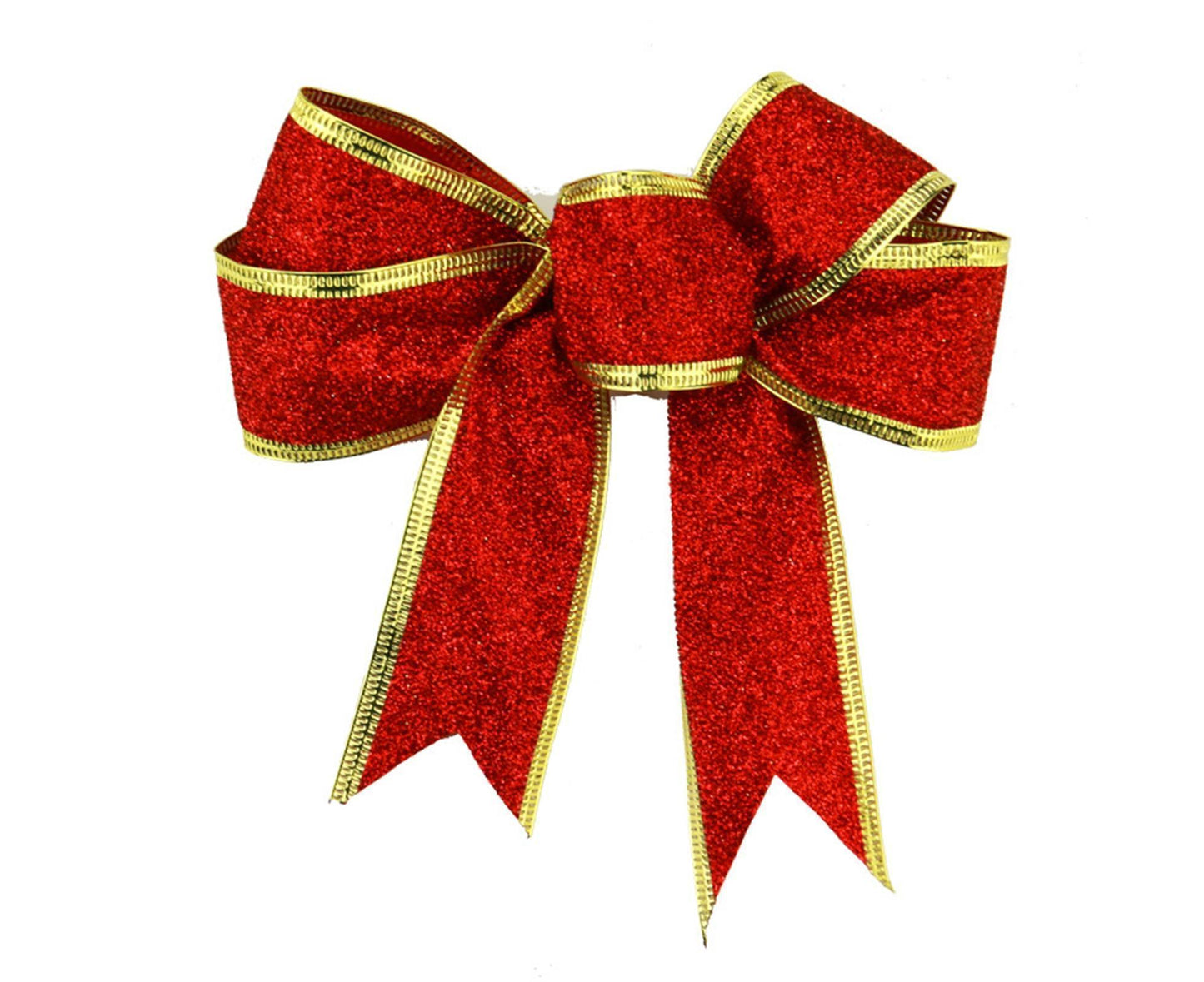 Fabric Xmas Bowknot-Red