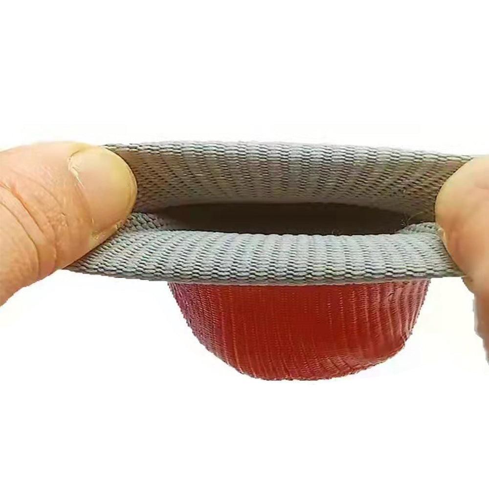 Waterproof Anti Slip Pet Shoes with Rubber Sole for Indoor and Outdoor Use Red - M