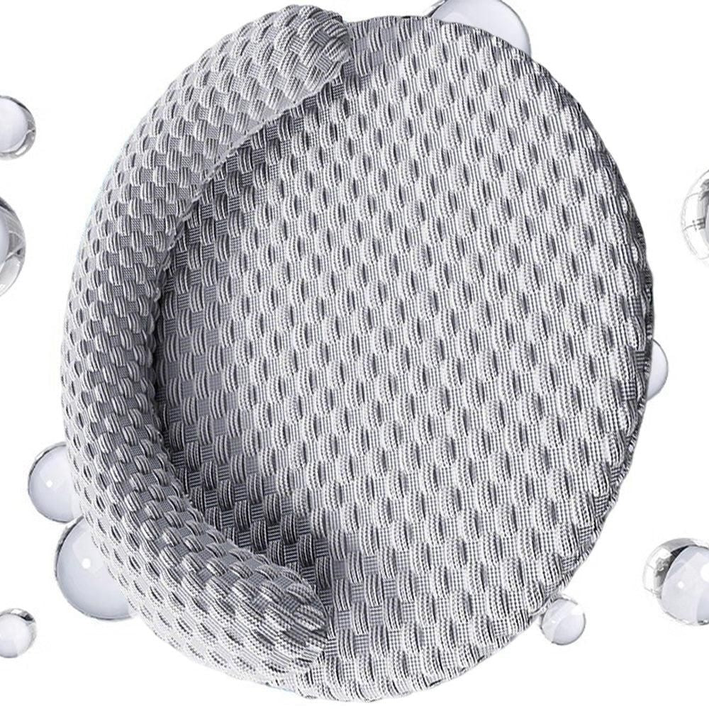 Washable Cooling Pet Bed with Removable Cover for Dogs & Cats - Dark Gray - L