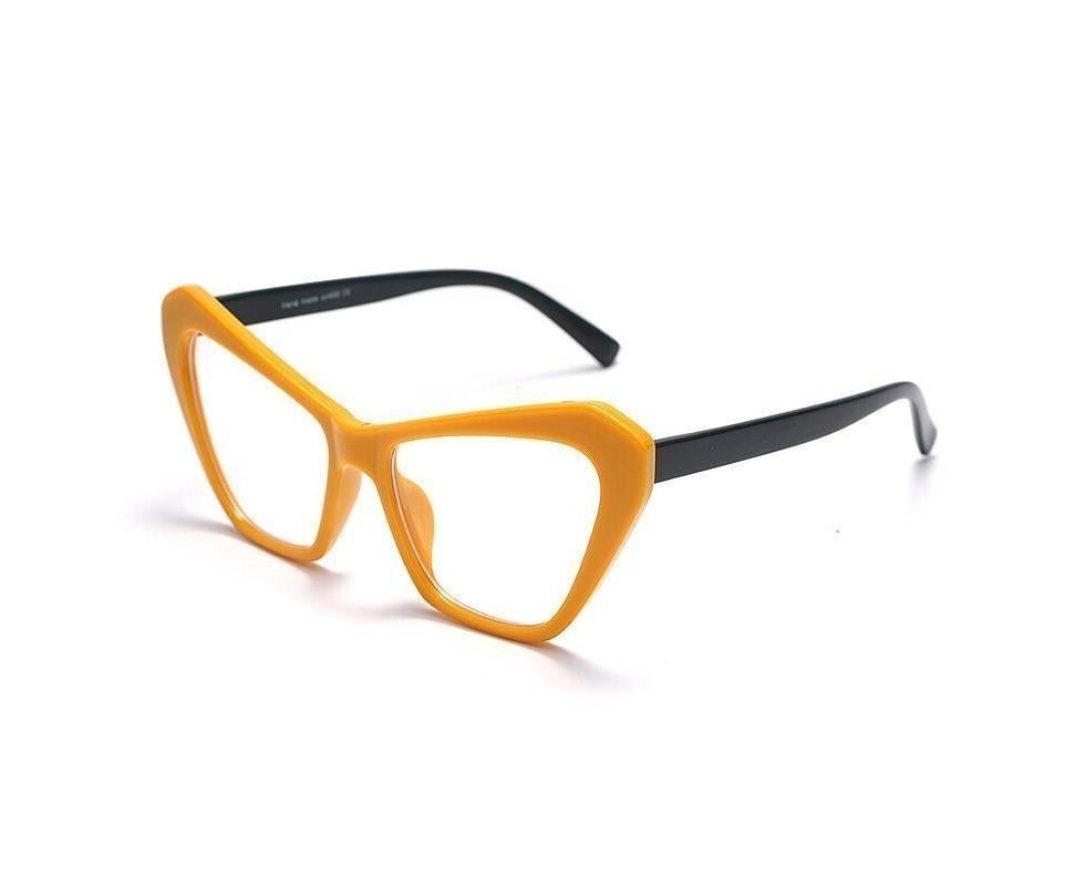 Fashion Cat Eye Square Anti-blue Light Glasses Women Men Candy Colors Glasses Frame Female Luxury Brand Designer Eyewear Unisex