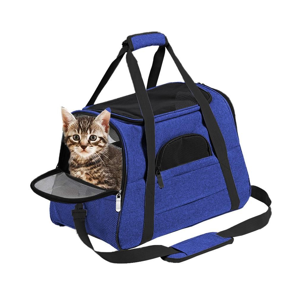 Cat Pet Carrier Travel Carrier Pet Bag for Small Medium Cats Pink
