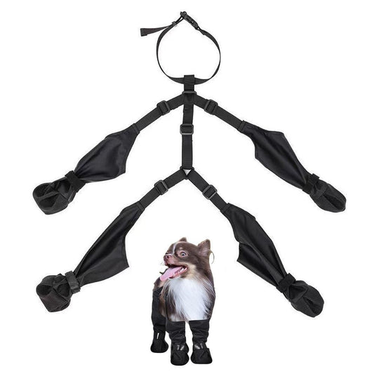 Waterproof Pet Boots Dog Rain Shoes for Outdoor Use - S
