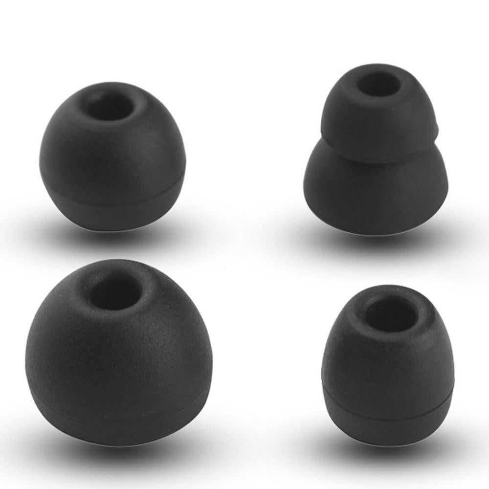 Replacement Silicone Ear Tips Compatible with Beats Flex & Powerbeats Pro Black
