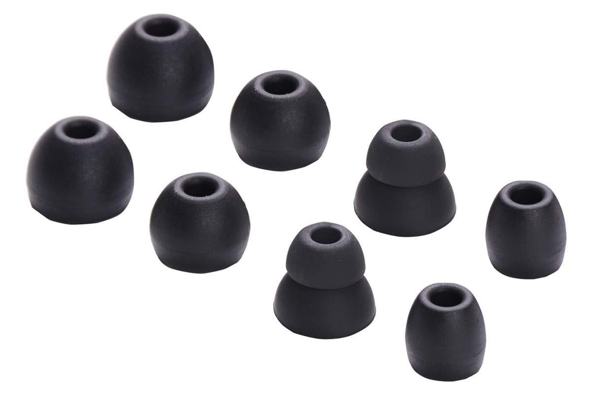 Replacement Silicone Ear Tips Compatible with Beats Flex & Powerbeats Pro Black