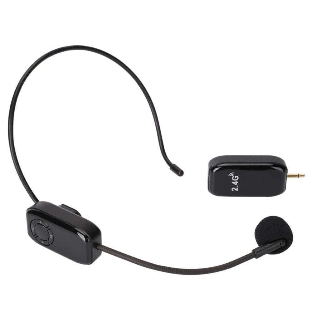 6.5mm Jack Wireless Microphone 2 In 1 Voice Amplifier Speaker Headset