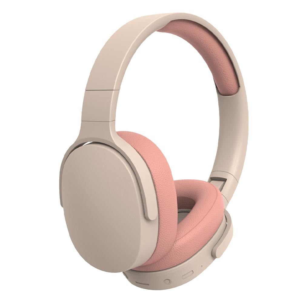 Foldable Wireless Bluetooth Stereo Over Ear Headphone Blue