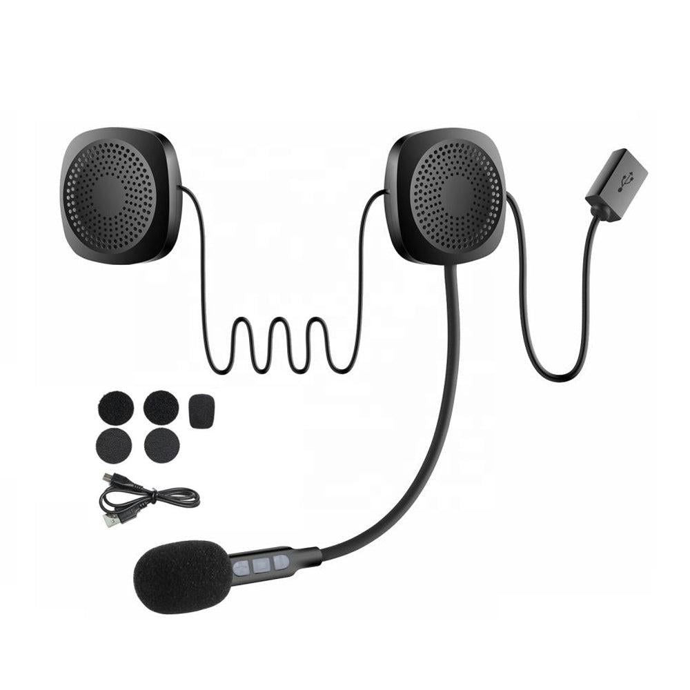 Motorcycle Helmet Bluetooth Headset Hands Free Speaker Motorcycle Sports Headset