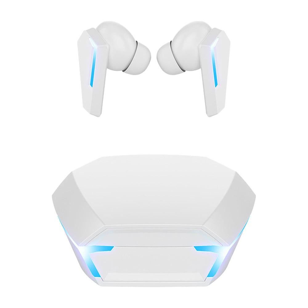 Wireless Bluetooth Gaming Earphones In-Ear Headsets with Breathing Light Black
