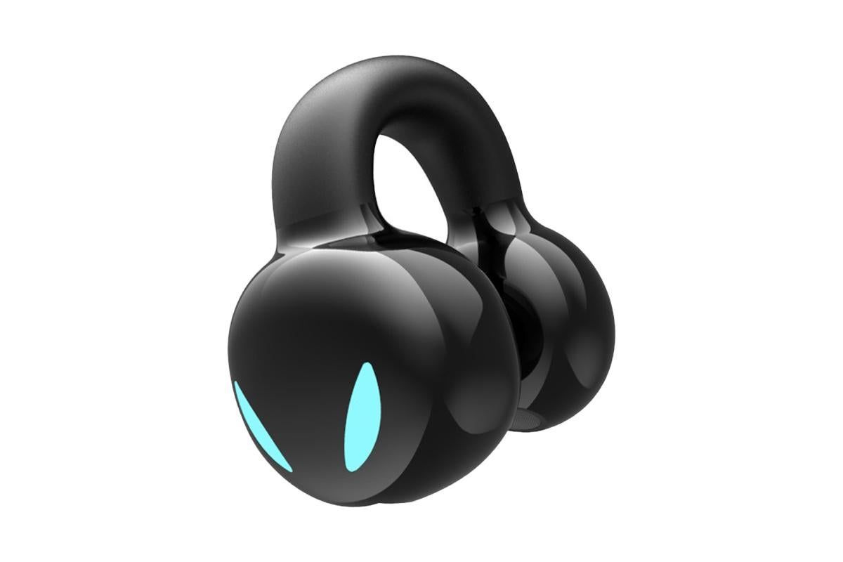 YX03 Wireless Bluetooth 5.3 Earphones Ear-clip Bone Conduction Headphones Sports Earbuds Black