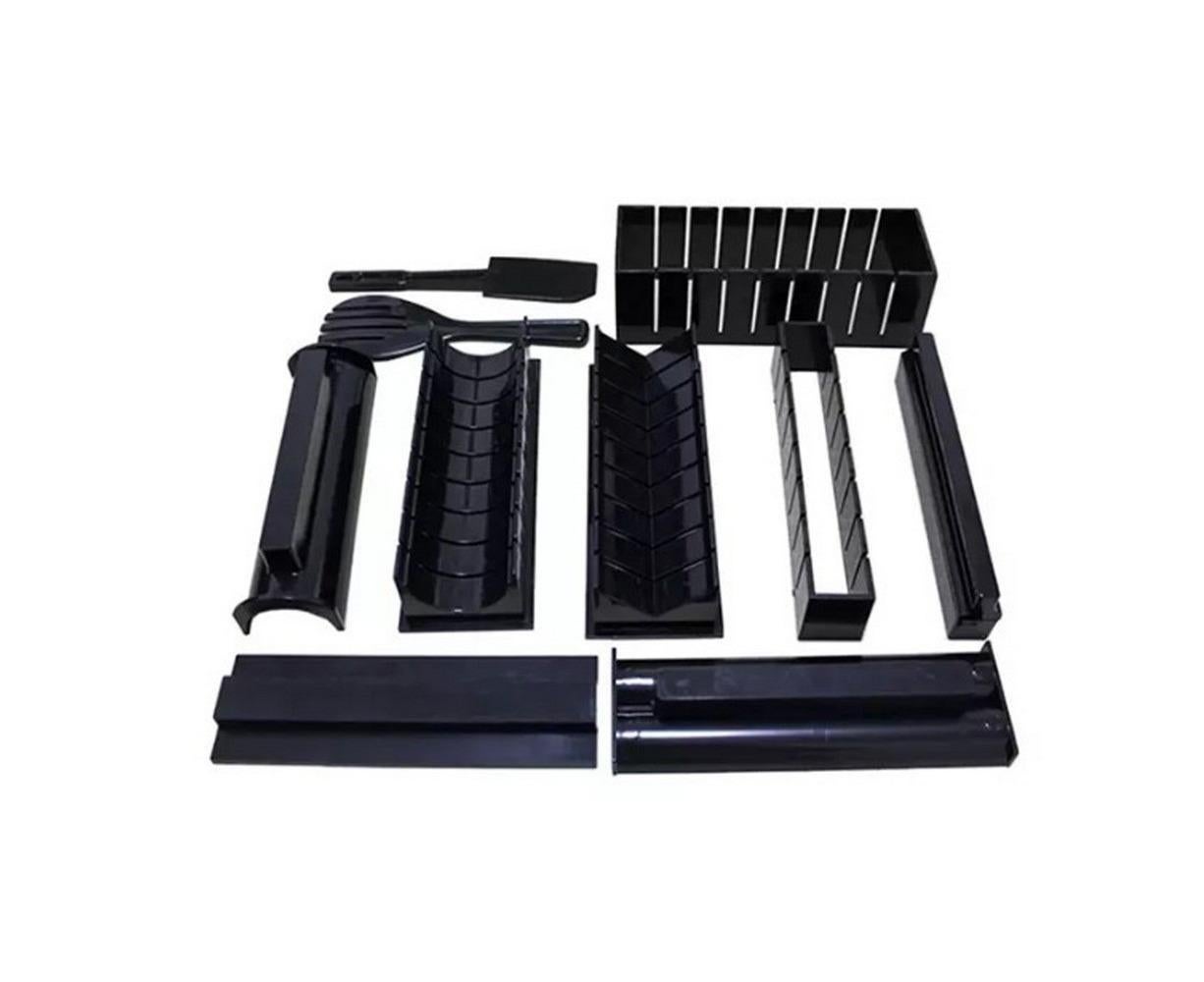 10Pcs DIY Sushi Making Kit Roll Sushi Maker Rice Roll Mold Kitchen Sushi Tools