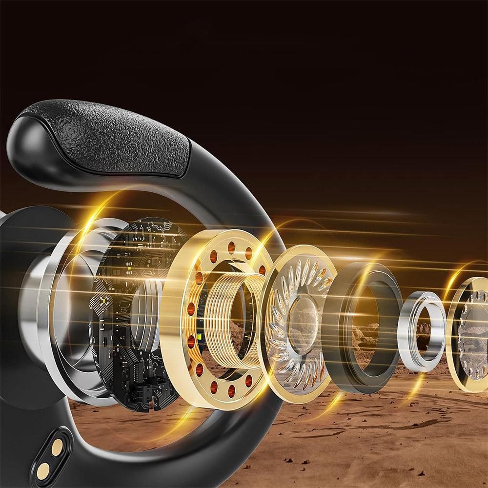 Wireless Earbuds Sports Bluetooth Headphones IPX5 Waterproof Earphones for Workout Running Black