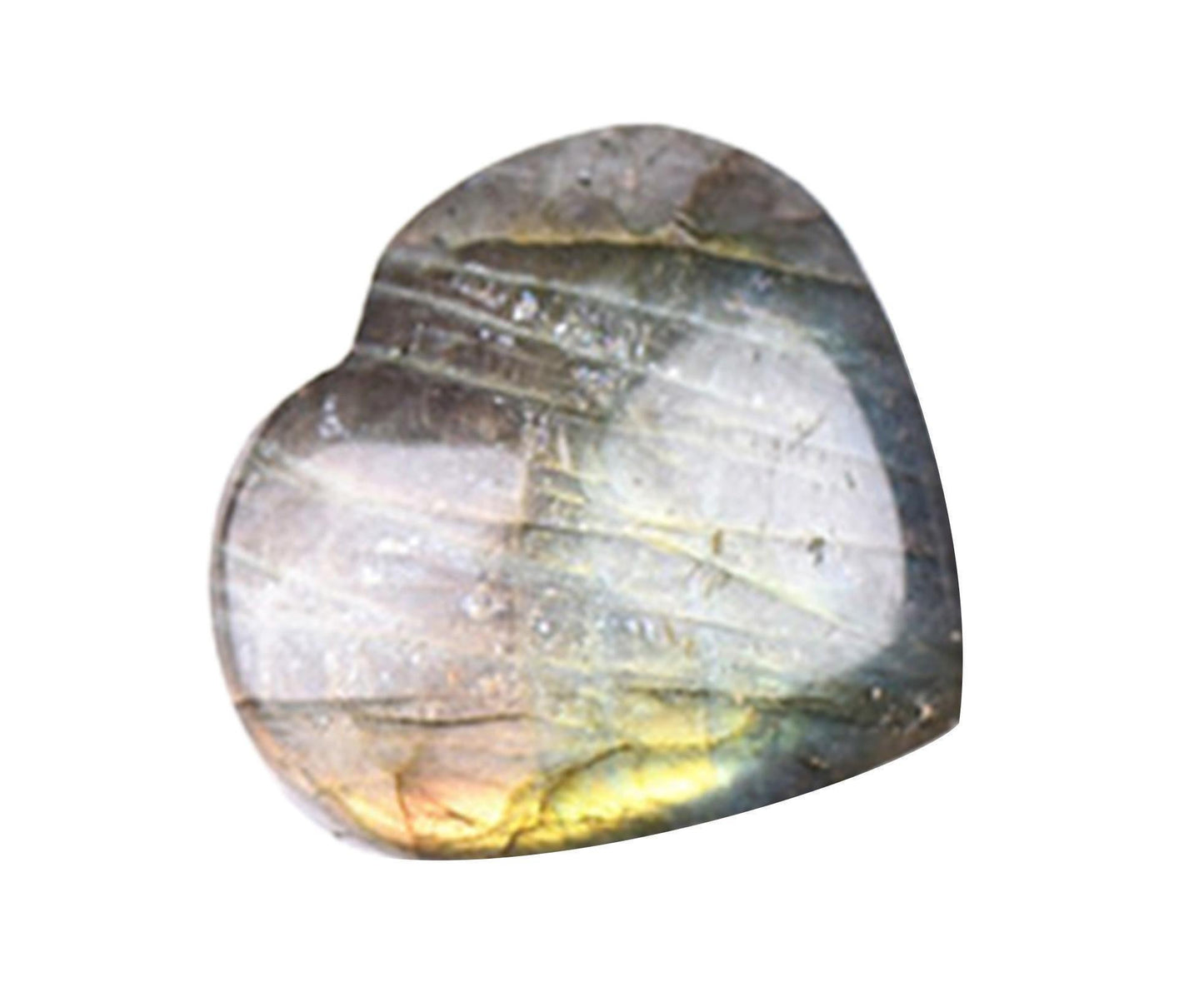 Aesthetic Heart Shape Stone Decor Exquisite Fine Texture Stone Energy Stone for Home- 4-4.5cm