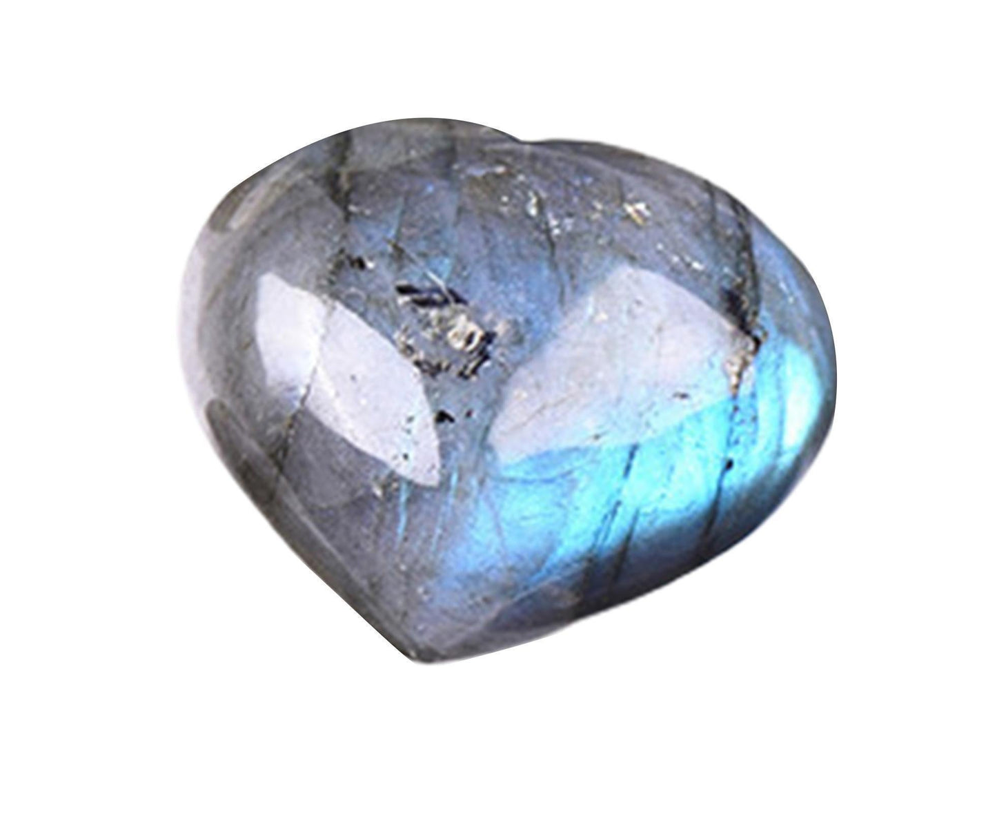 Aesthetic Heart Shape Stone Decor Exquisite Fine Texture Stone Energy Stone for Home- 4-4.5cm