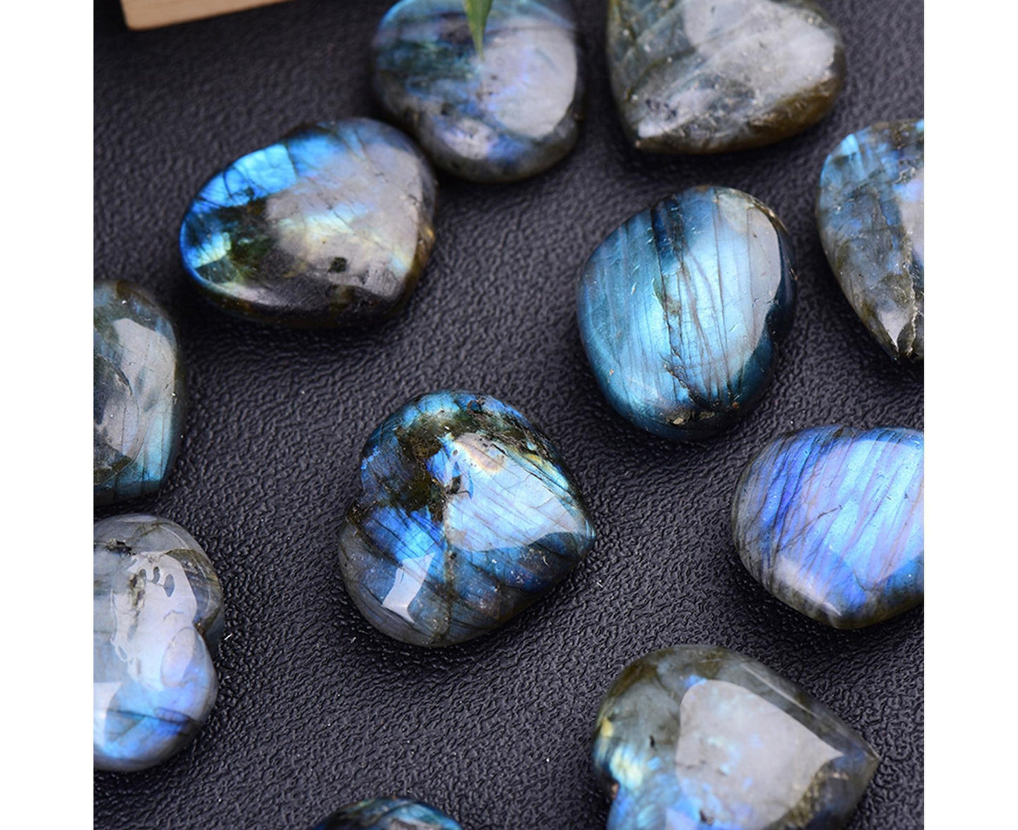Aesthetic Heart Shape Stone Decor Exquisite Fine Texture Stone Energy Stone for Home- 4-4.5cm