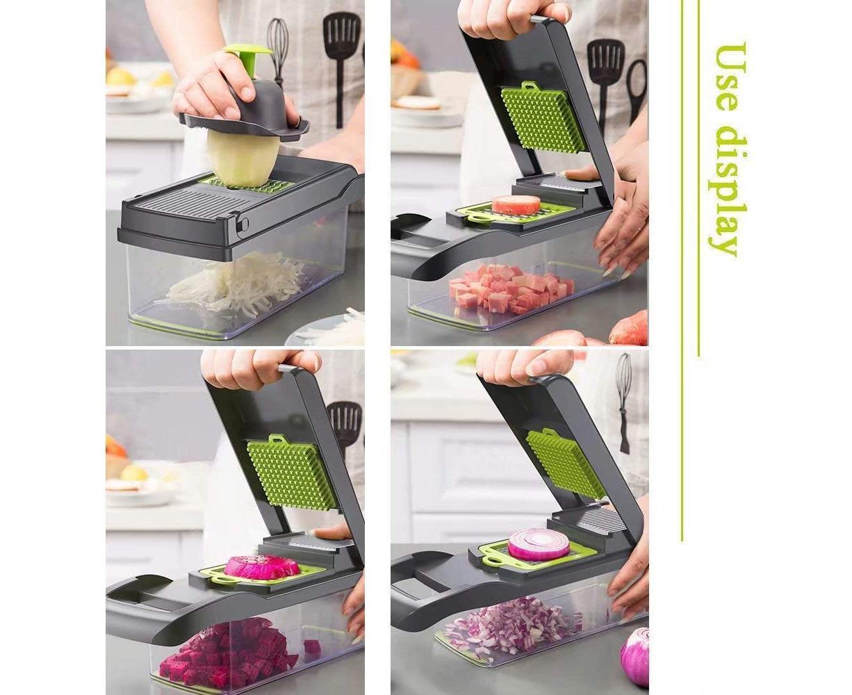 Vegetable Chopper - Mandoline Slicer - Black