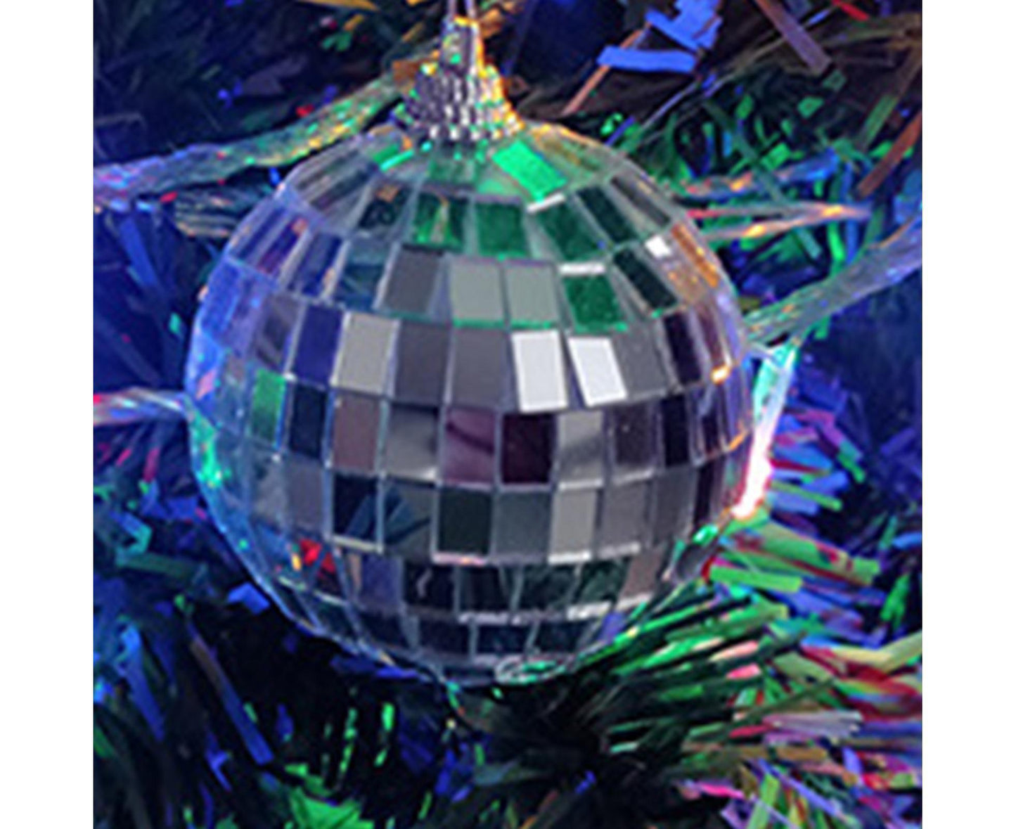 Silver Reflective Balls-Silver 10cm