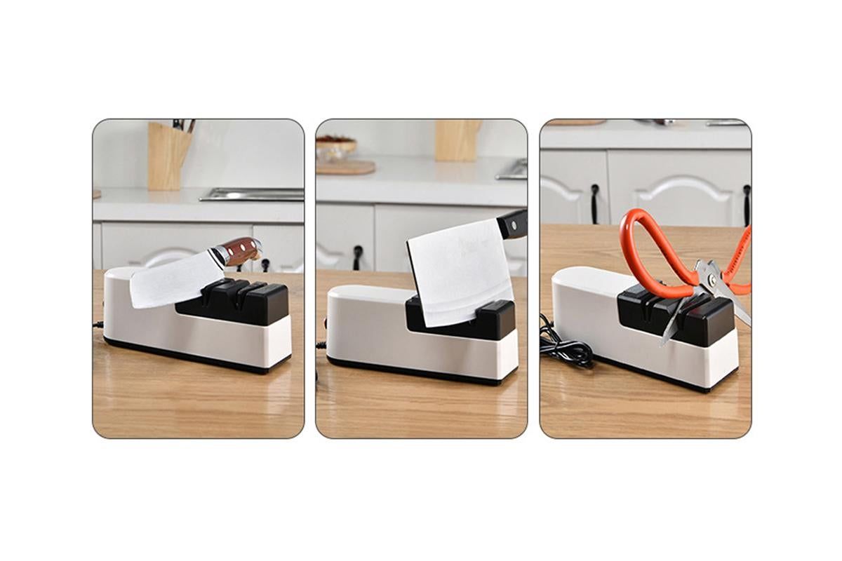 USB Charging Electric Knife Sharpener Professional 4 Stage Chef Knife Sharpening Tool