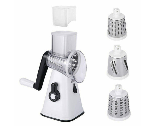 3-in-1 Vegetable Slicer Shredder Grater for Potato Onion Cucumber Carrot Chopper