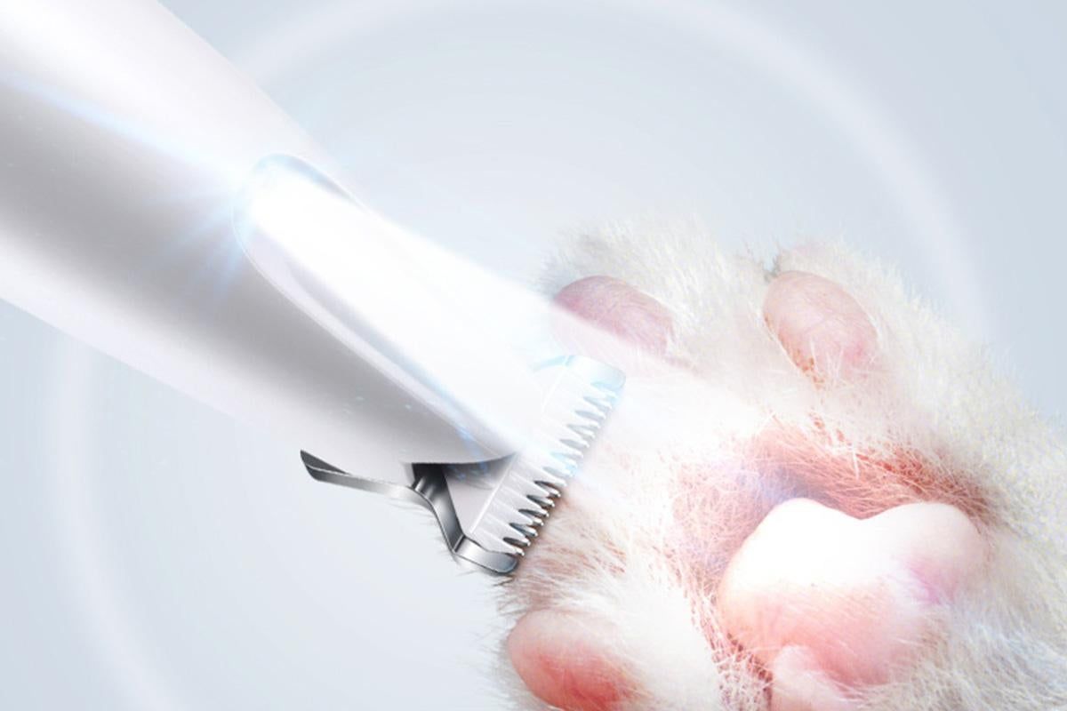 2 in 1 Pet Grooming Clippers with Nail Grinder and LED Display